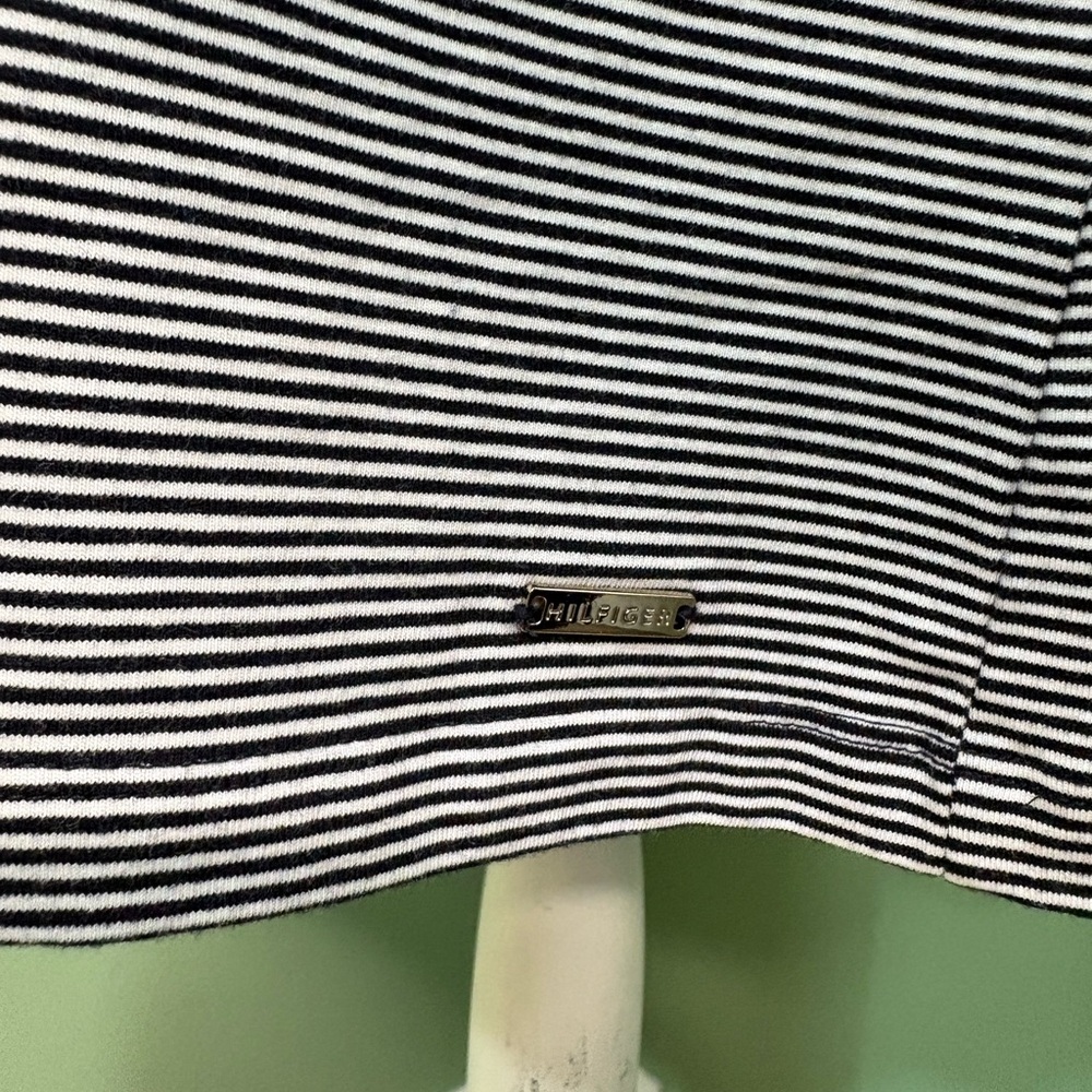 Striped Lace-Up Casual Dress - Picture 4 of 7